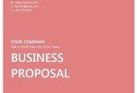 How To Customize A Simple Business Proposal Template In Ms Word throughout Simple Business Proposal Template Word