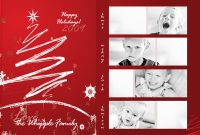 How To Design A Photo-Collage Holiday Card In Photoshop within Christmas Photo Card Templates Photoshop
