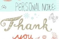 How To Write A Thank You Note | Hallmark Ideas & Inspiration throughout Thank You Note Cards Template