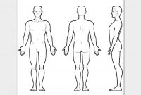 Human Body Outline Front And Back Pdf | Body Outline, Body pertaining to Blank Body Map Template