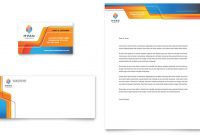 Hvac Business Card & Letterhead Template Design throughout Hvac Business Card Template