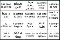 Ice-Breaker Bingo Cards – Printable Bingo Activity, Game within Ice Breaker Bingo Card Template