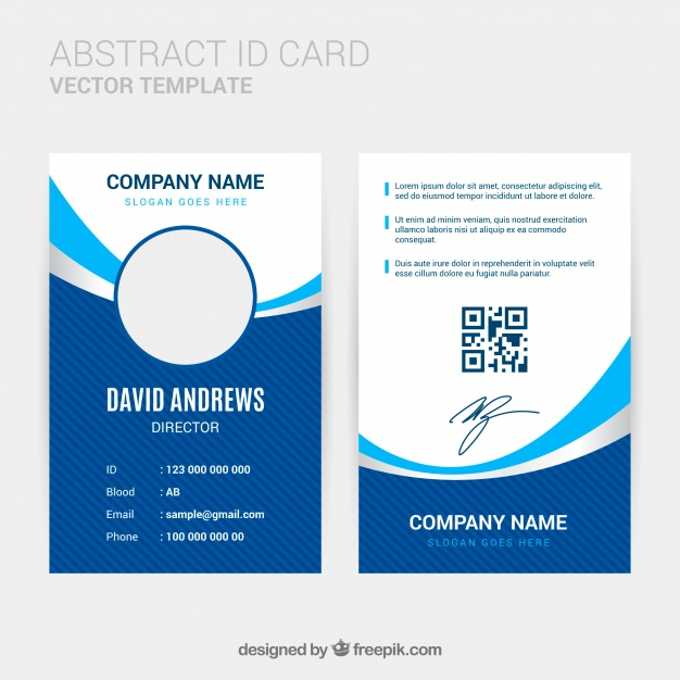 Id Card Images | Free Vectors, Stock Photos &amp; Psd in Company Id Card Design Template