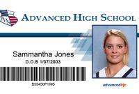 Id Cards | Advancedlife | School Photography And Print regarding High School Id Card Template