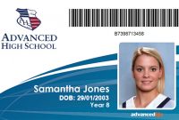 Id Cards | Advancedlife | School Photography And Print within High School Id Card Template