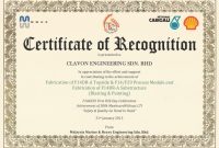 Ideas For Safety Recognition Certificate Template About pertaining to Safety Recognition Certificate Template
