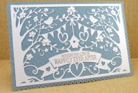 Intricate Overlay Wedding Cardannie Williams – Made With for Silhouette Cameo Card Templates