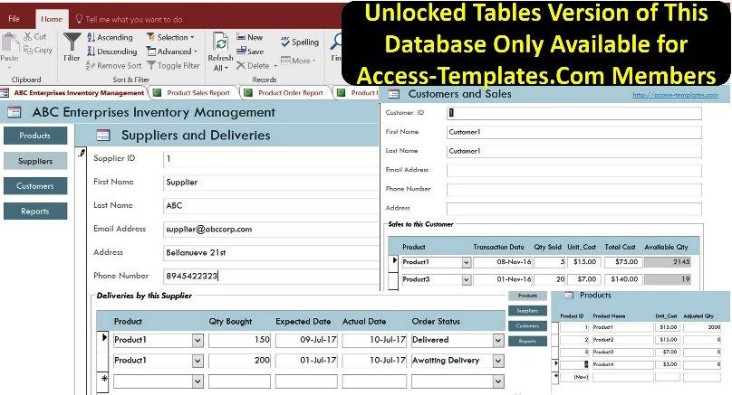 Inventory Management System For Small Business In Access throughout Microsoft Business Templates Small Business