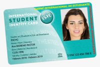 Isic Card, Hd Png Download – Kindpng in Isic Card Template
