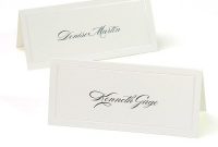 Ivory Pearl Border Printable Place Cards throughout Gartner Studios Place Cards Template