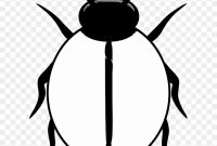 Ladybug Clipart Blank – Black And White Ladybird – Free regarding Blank Ladybug Template