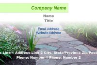 Landscaping Design Business Card Templates – Juicybc Blog pertaining to Landscaping Business Card Template