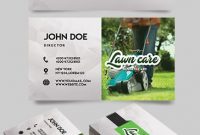 Lawn Care – Free Business Card Templates Psd with Lawn Care Business Cards Templates Free