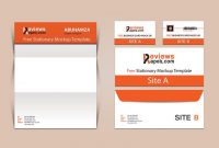 Letterhead Mockup Psd Download – Free Template | Business regarding Business Card Letterhead Envelope Template
