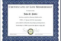 Life Membership Certificate Templates (3 for Life Membership Certificate Templates