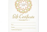 Lotus Healing Arts Printed Gift Certificate Template – Click with Yoga Gift Certificate Template Free