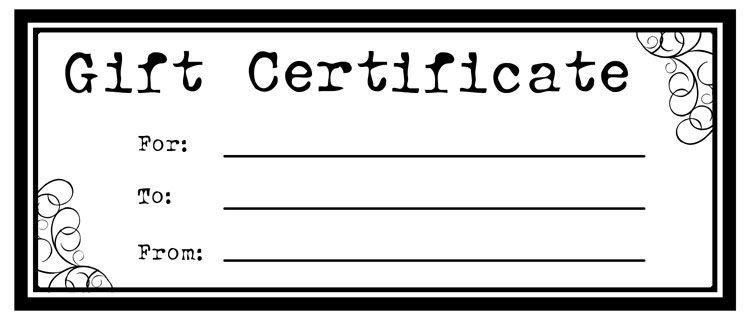 Make Gift Certificates With Printable Homemade Gift regarding Homemade Gift Certificate Template
