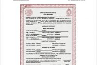 Marriage Certificate Doc Ukran Agdiffusion Com Translate throughout Marriage Certificate Translation From Spanish To English Template