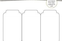 Mason Jar Tri-Fold Card Template – Cu4Cu | Tri Fold Cards inside Three Fold Card Template