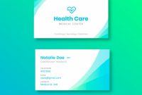 Medical Business Card Template With Modern Style | Free Vector in Medical Business Cards Templates Free