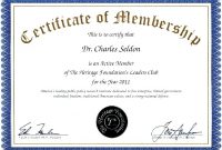 Membership Certificate Template | Certificate Templates intended for Llc Membership Certificate Template Word