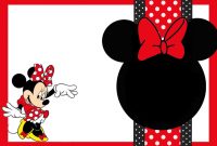Mickey Mouse Cards. Free Printable Mickey Mouse Birthday for Minnie Mouse Card Templates