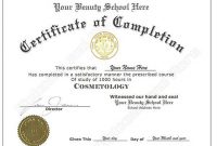 Mock Certificate Template (4 | Certificate Templates intended for Fake Business License Template