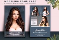 Modeling Comp Card Template – Mj Digital Artwork pertaining to Download Comp Card Template