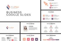 Modern Business Plan Google Slides Template, Editable Google Slides  Template, Business Plan Presentation Template, Minimal Google Slides inside Etsy Business Plan Template