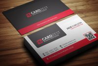 Modern Professional Business Card Template » Cardzest with Professional Name Card Template