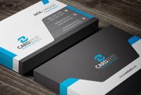 Modern & Sleek Professional Business Card Template » Cardzest within Professional Name Card Template