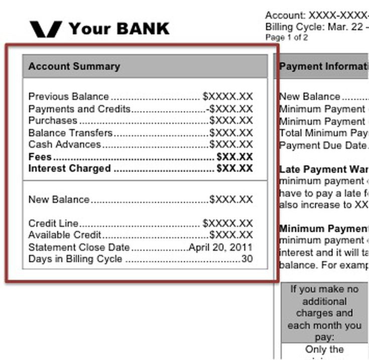 Monthly Credit Card Statement Walkthrough with regard to Credit Card Statement Template