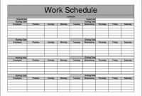 Monthly Work Schedule Templates 2015 New Calendar Template in Blank Monthly Work Schedule Template