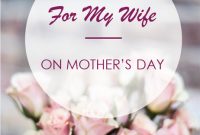 Mother's Day Card (For Wife, Quarter-Fold) in Editable Social Security Card Template