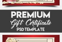 Movie Gift Certificate Psd Printable intended for Movie Gift Certificate Template