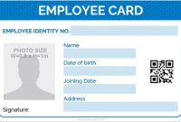 Ms Word As Employee Badge Maker | Microsoft Word Id Card with regard to Employee Card Template Word