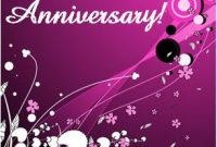 Ms Word Happy Anniversary Card Template | Word &amp; Excel Templates pertaining to Anniversary Card Template Word