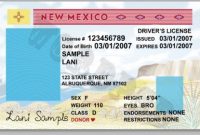 New Mexico Drivers License Template Buy Registered Real/fake with regard to Blank Drivers License Template