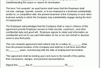 Non Compete Agreement Example – Free Printable Documents regarding Business Templates Noncompete Agreement