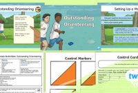 Oaa: Orienteering – Year 4 Pe Lesson (Teacher Made) within Orienteering Control Card Template