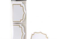 Occasions™ Gold Glitter Border Place Cardscelebrate It for Celebrate It Templates Place Cards