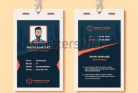 Office Id Card Template, Perfect For Any Types Of Agency intended for Photographer Id Card Template