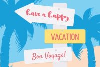 Online Bon Voyage Card Template | Fotor Design Maker throughout Bon Voyage Card Template