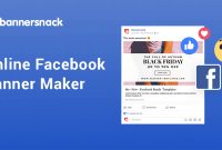 Online Facebook Banner Maker – Create Banners, Covers And Ads inside Free Online Banner Templates