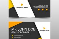 Orange Corporate Business Card Template | Free Vector with Company Business Cards Templates