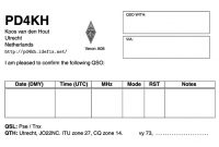 Ordered Qsl Cards From Lz3Hi / 2015-08-10 – Koos Van Den Hout regarding Qsl Card Template