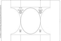 Oval Folded Pop Out Card Template On Craftsuprint Designed with regard to Fold Out Card Template