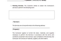 Painting Contract Template – Docsketch inside Blank Legal Document Template