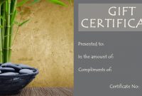 Personal | Gift Certificate Templates | Gift Certificate Factory for Massage Gift Certificate Template Free Printable