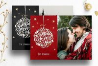 Photoshop Christmas Card Template For Photographers – 012 within Free Photoshop Christmas Card Templates For Photographers